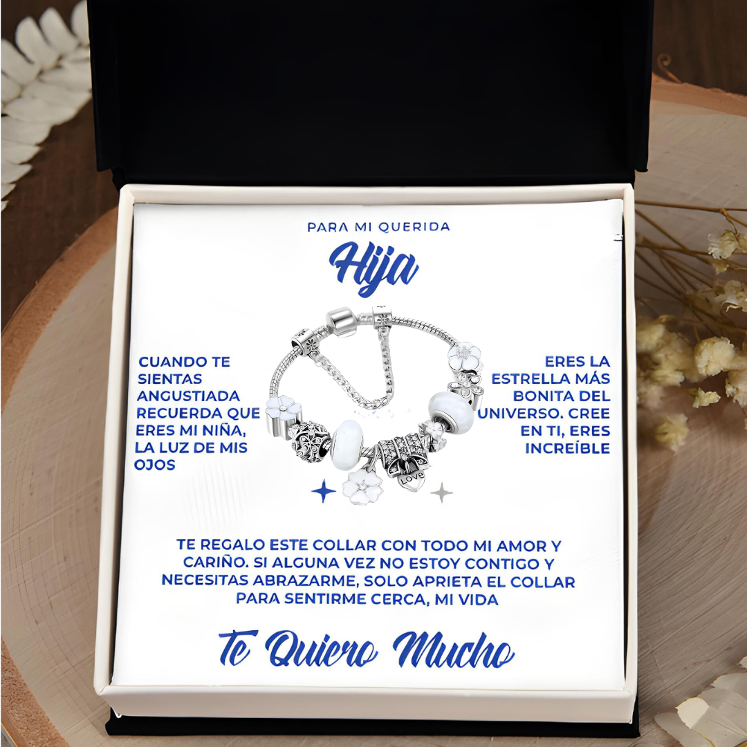 Para Mi Querida Hija | Pulsera Amor Infinito