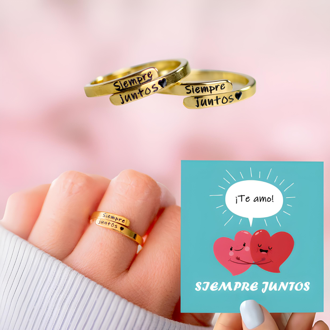 Anillo Siempre Juntos 2x1