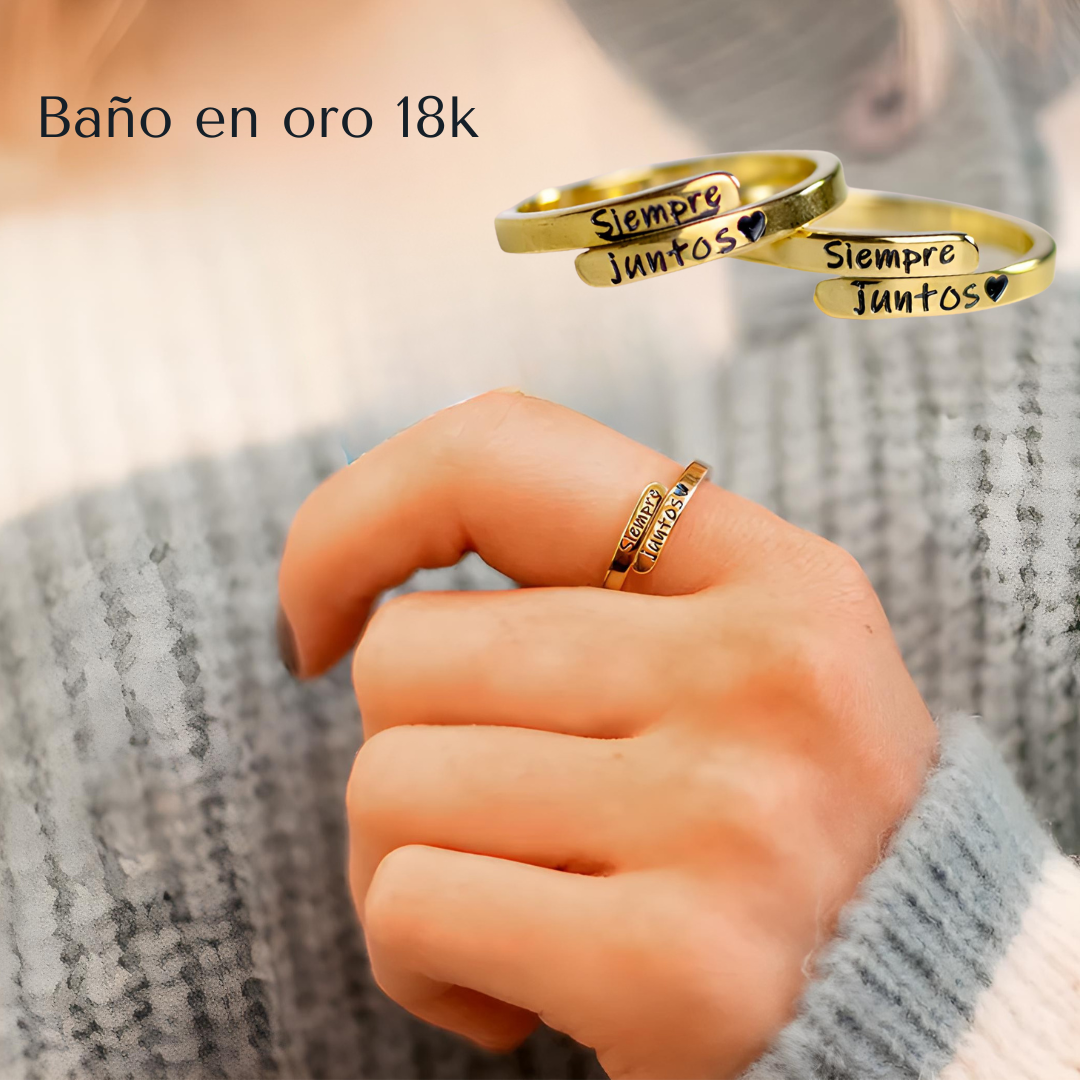 Anillo Siempre Juntos 2x1