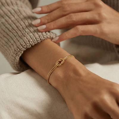 Pulsera Nudo de Promesa 1+1 GRATIS | Vínculo Eterno