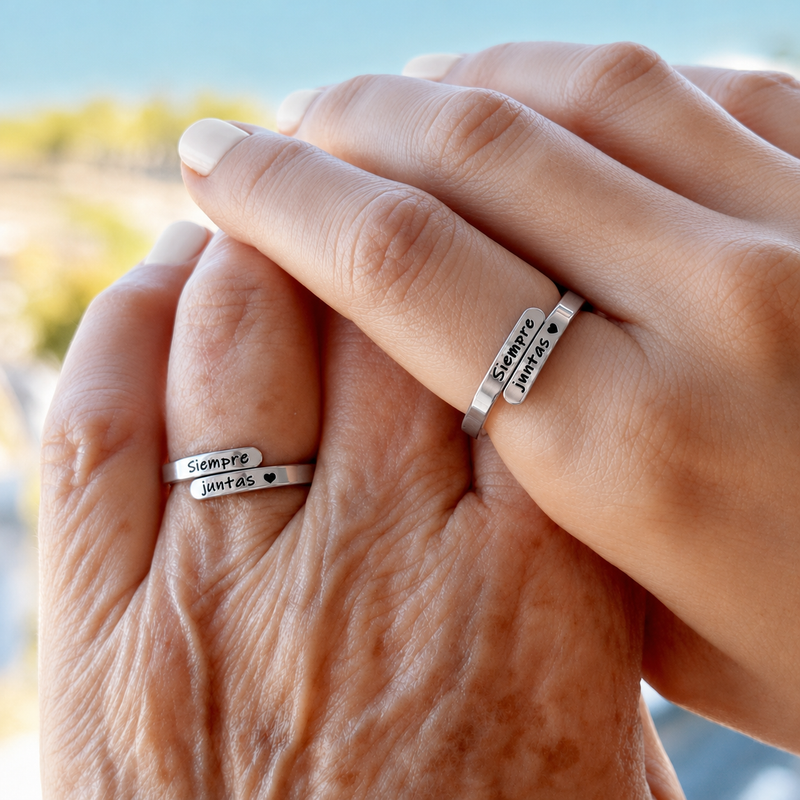 Dos anillos, un mismo Vínculo: uno Para ti, otro Para ella