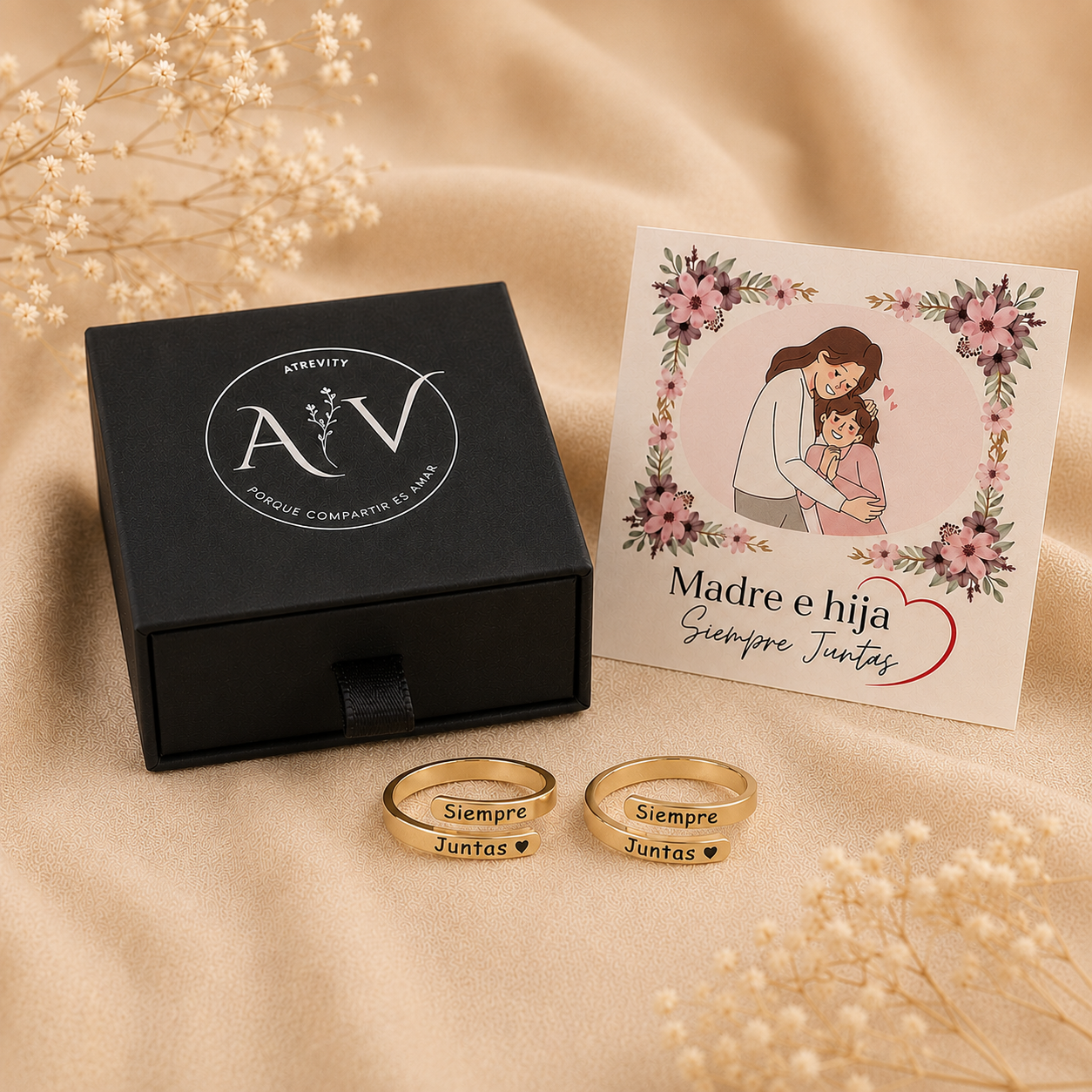 Pack 2 Anillos - Siempre Juntas