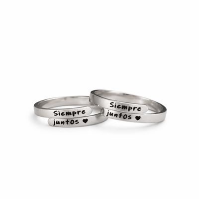 Pack 2 Anillos - Siempre Juntos