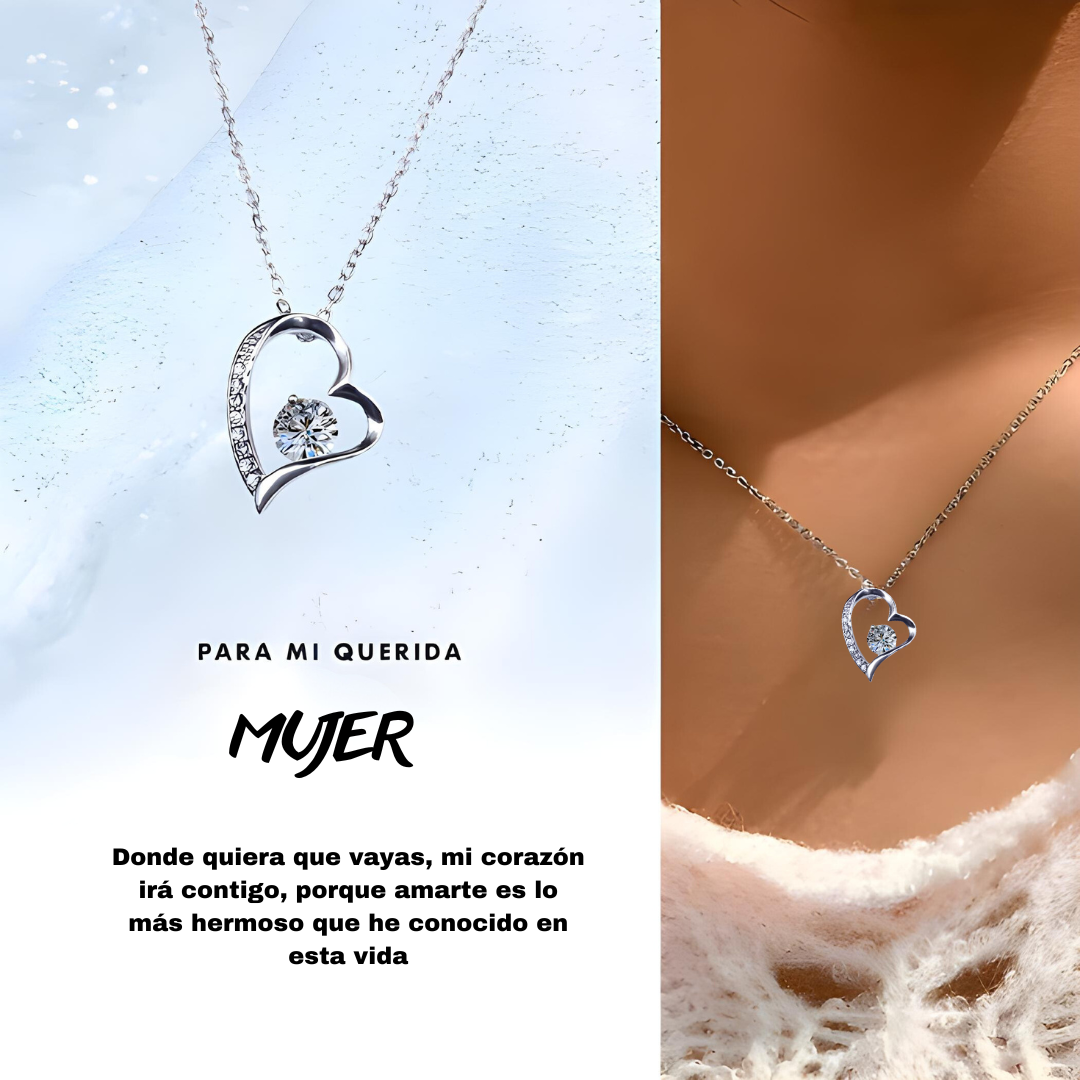 Para Mi Querida Mujer | Collar Corazón