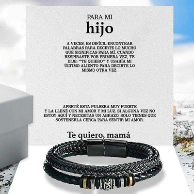 Pulsera Cuero Trenzada