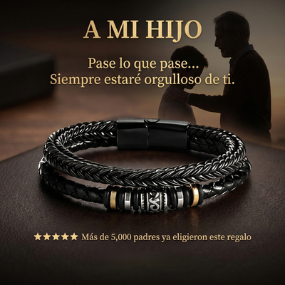 Pulsera Cuero Trenzada