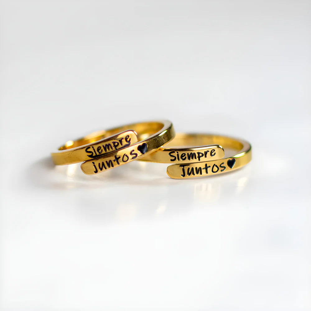 Pack 2 Anillos - Siempre Juntos
