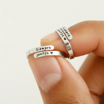 Pack 2 Anillos - Siempre Juntos